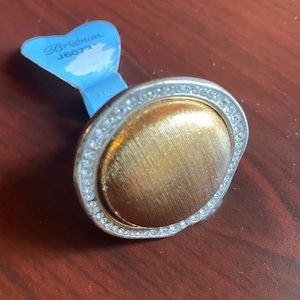 Brighton Trinity Gold Ring Size 8